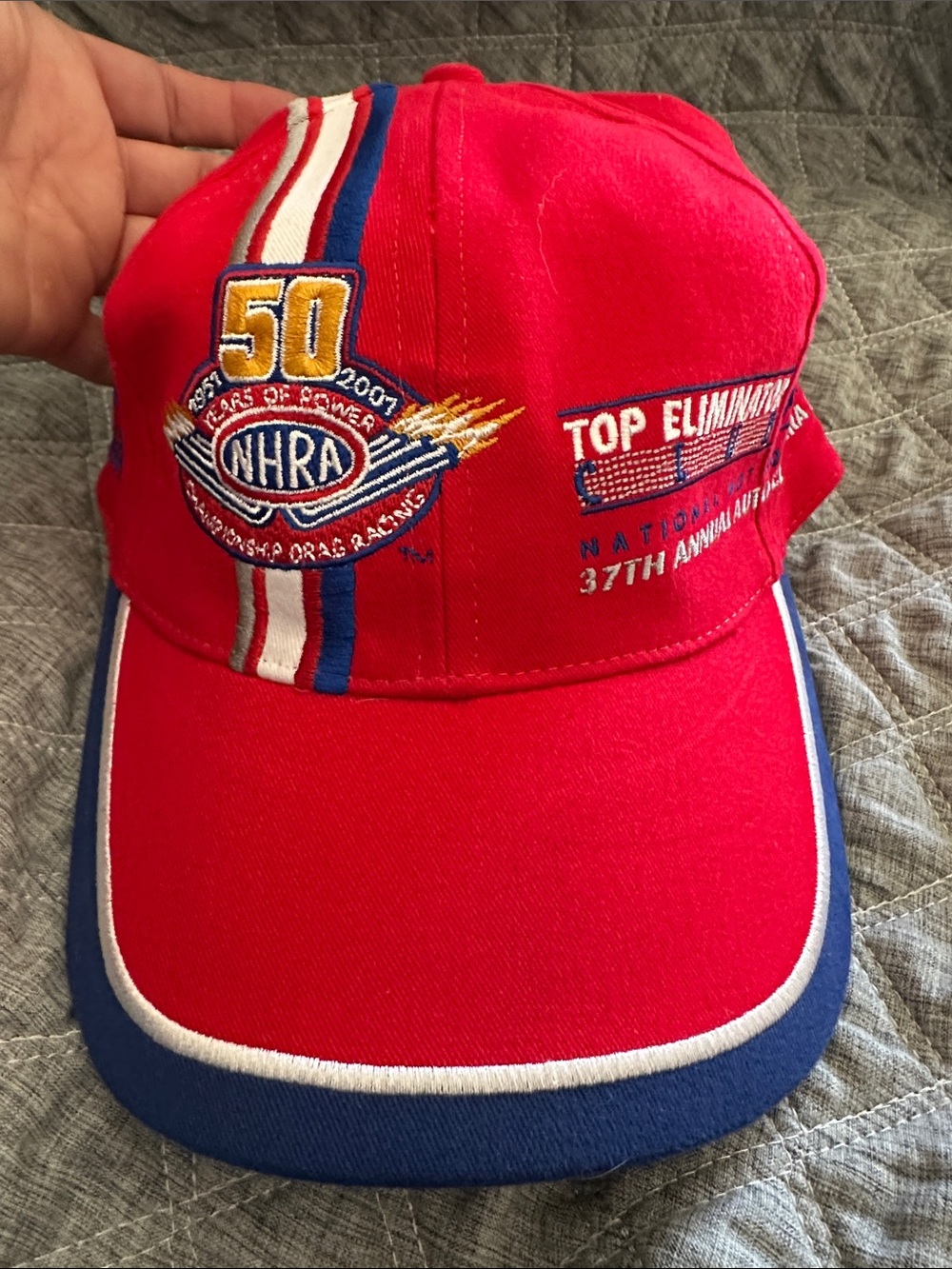 Red Racing Baseball Cap - 50 Years Commemorative